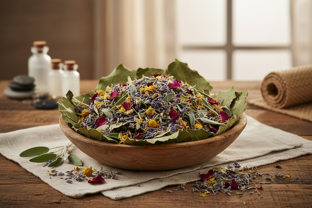 herbal smoke blend